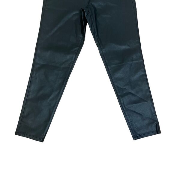 Social Standard by Sanctuary Faux Leather Skinny Ankle Pants Sz 10 - Picture 3 of 10